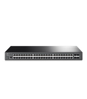 Switch 48 puertos tp - link 10 - 100 - 1000 rack 19 pulgadas 1u +4sfp gestion l2