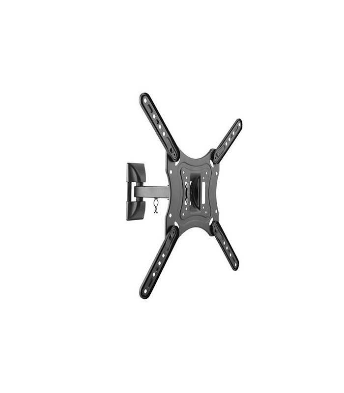 Soporte tv - monitor tooq 23 pulgadas - 55 pulgadas giratorio - inclinable 2 pivotes  lp2255tn - b -  vesa max 400x400 -  inclin