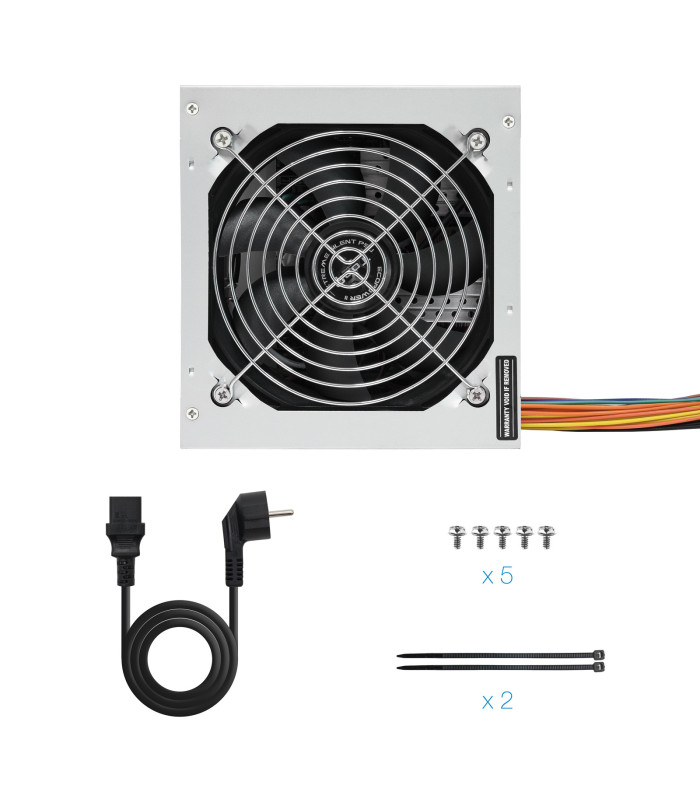 Fuente alimentacion tooq ep - ii tqep - 500s - int atx 500w