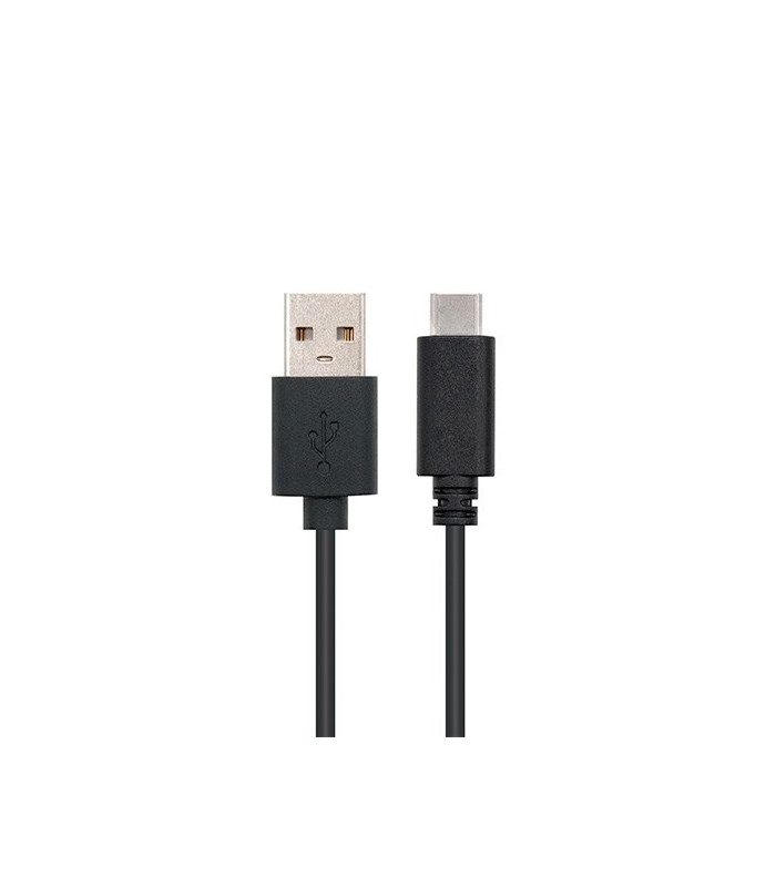 Cable usb tipo a 2.0 a usb tipo c 2.0 nanocable 2m negro macho - macho