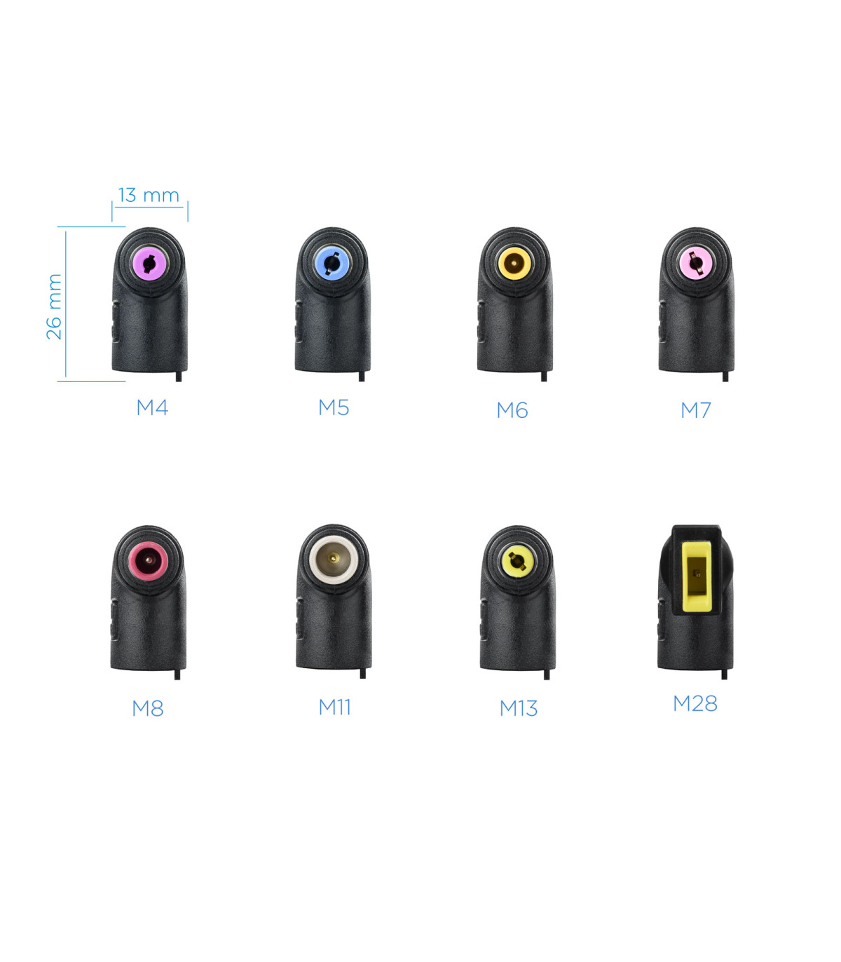Cargador portatil universal tooq tqlc - 65bs02at 65w 1 x usb 8c negro