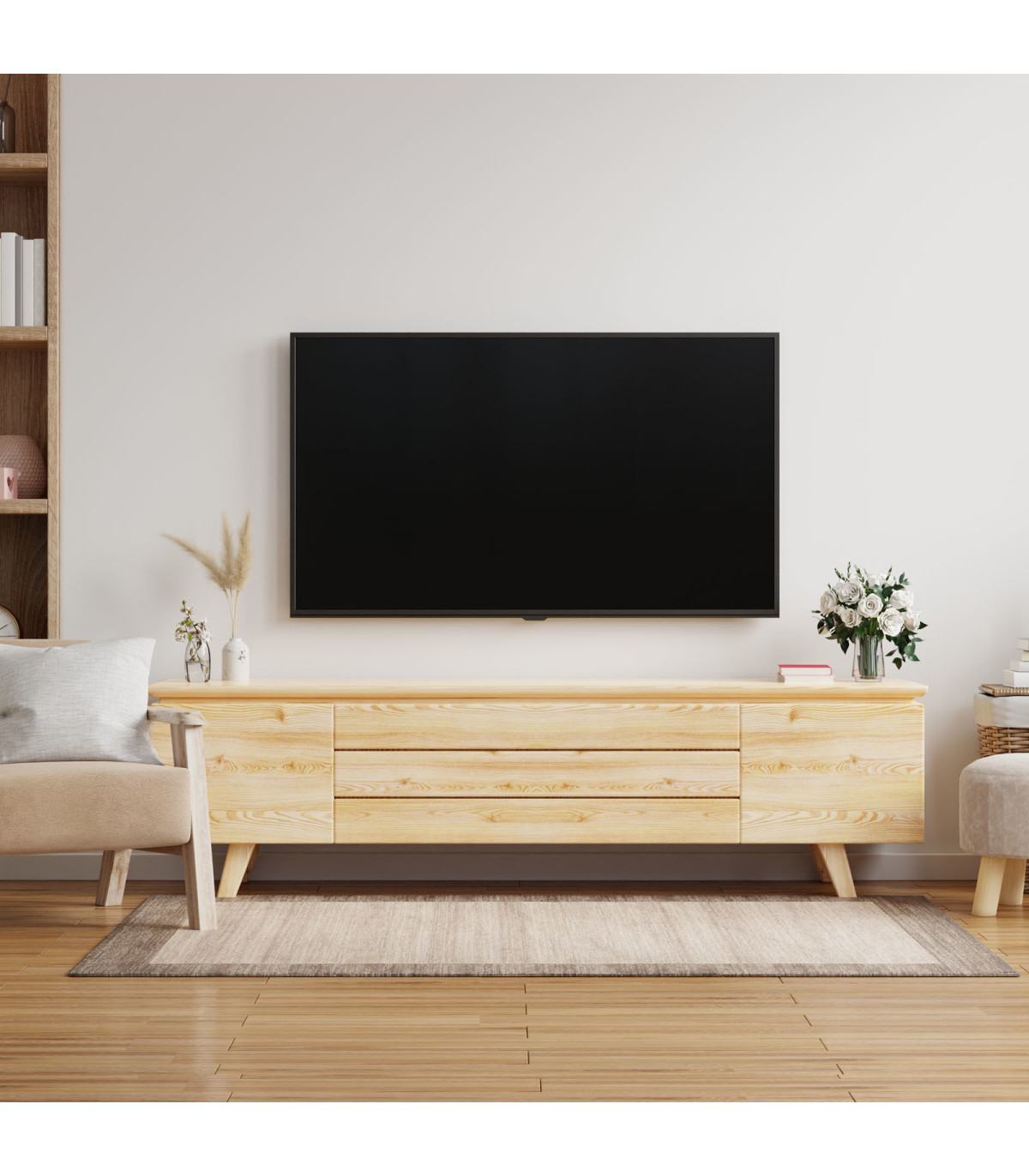 Soporte pared tv television monitor tooq lp1080f - b 37 pulgadas - 80 pulgadas carga maxima 45kg