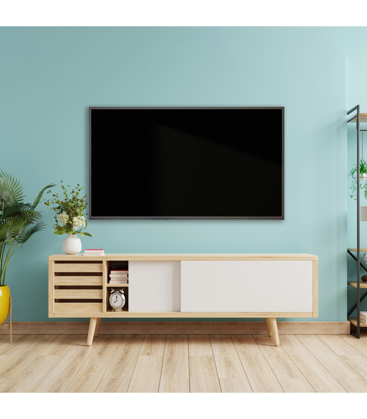 Soporte pared tv television monitor tooq lp1070f - b 32 pulgadas - 70 pulgadas carga maxima 45kg