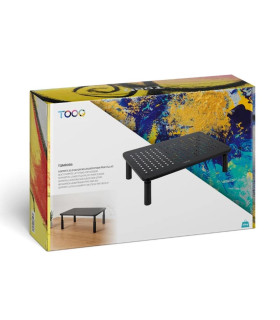 Elevador soporte de monitor tooq tqmr086 negro