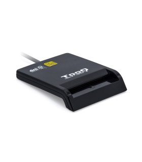 Lector de tarjetas dni tooq tqr - 210b usb 2.0 negro