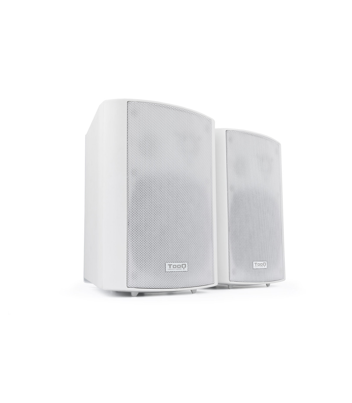 Altavoces activos tooq de pared blancos 30w autoamplificados