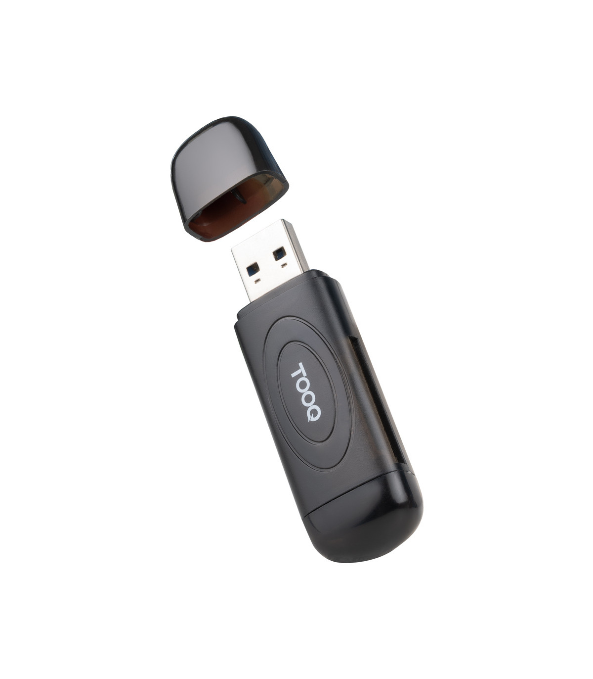 Lector tarjetas tooq usb - a 3.0 - sd - tf - negro