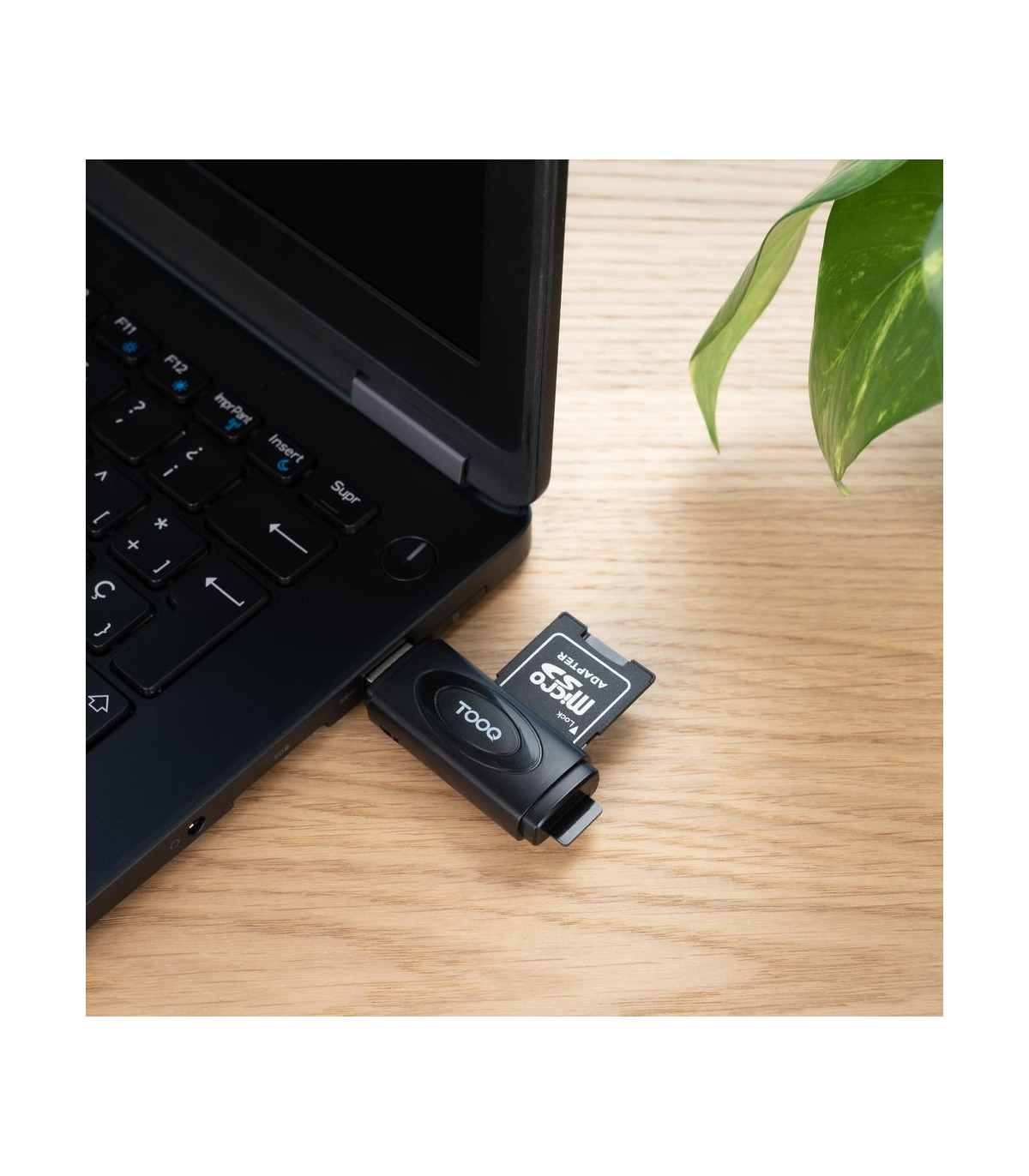 Lector tarjetas tooq usb - a 3.0 - sd - tf - negro