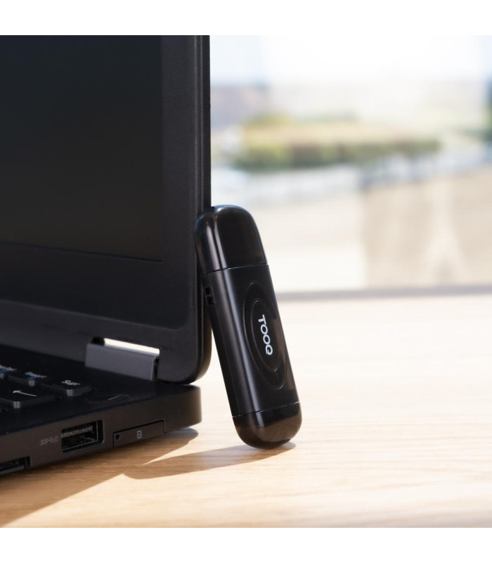Lector tarjetas tooq usb - a 3.0 - sd - tf - negro