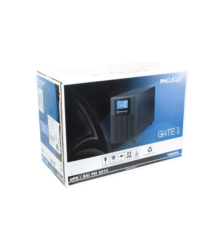 Sai ups phasak 1000va smart pro online 3xschuko ph 9210