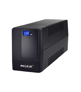Sai ups phasak 1000va display lcd avr 4xschuko ph 9410