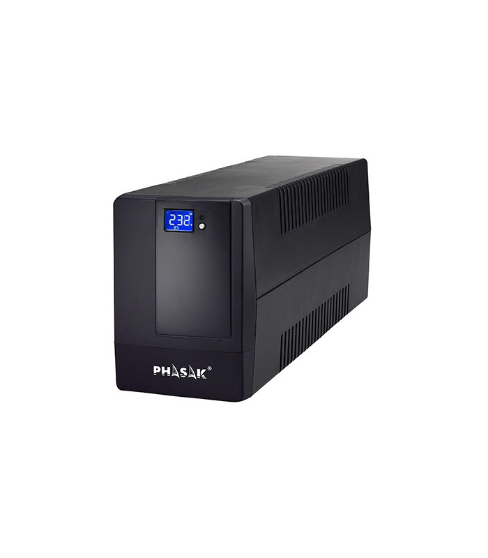 Sai ups phasak 1000va display lcd avr 4xschuko ph 9410