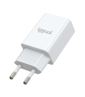 iggual Cargador de pared 1xUSB 5V/2A (10W)