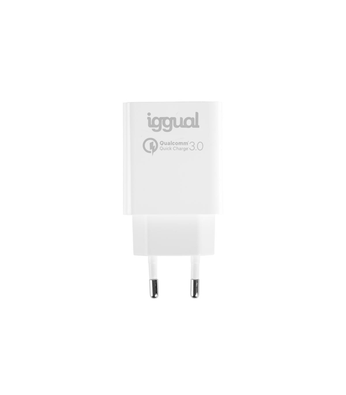 iggual Cargador 1xUSB carga rápida QC3.0 18W