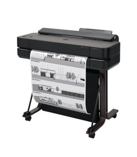 Plotter hp designjet t650 a1 24 pulgadas red -  wifi -  cortadora horizontal automatica