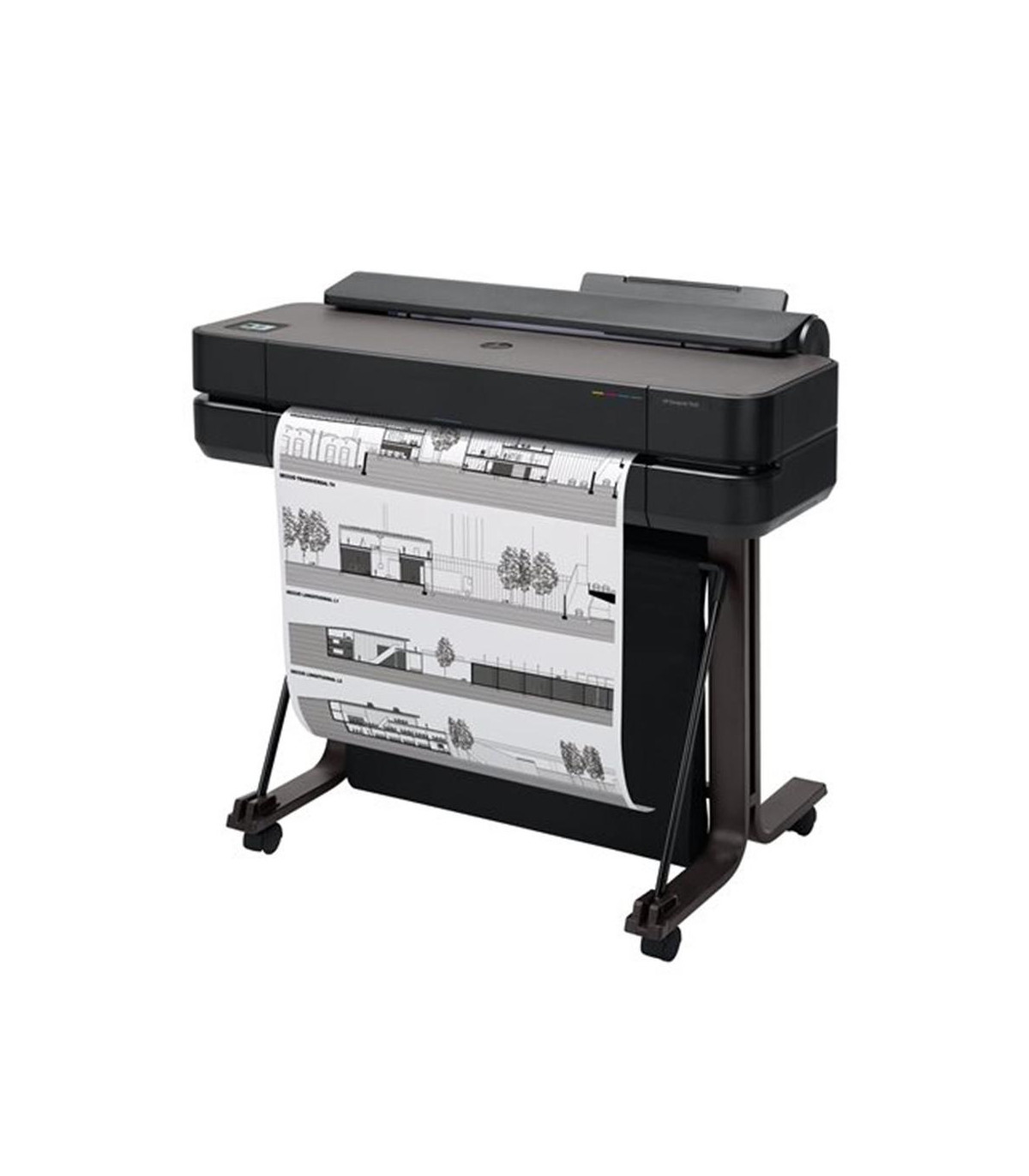 Plotter hp designjet t650 a1 24 pulgadas red -  wifi -  cortadora horizontal automatica