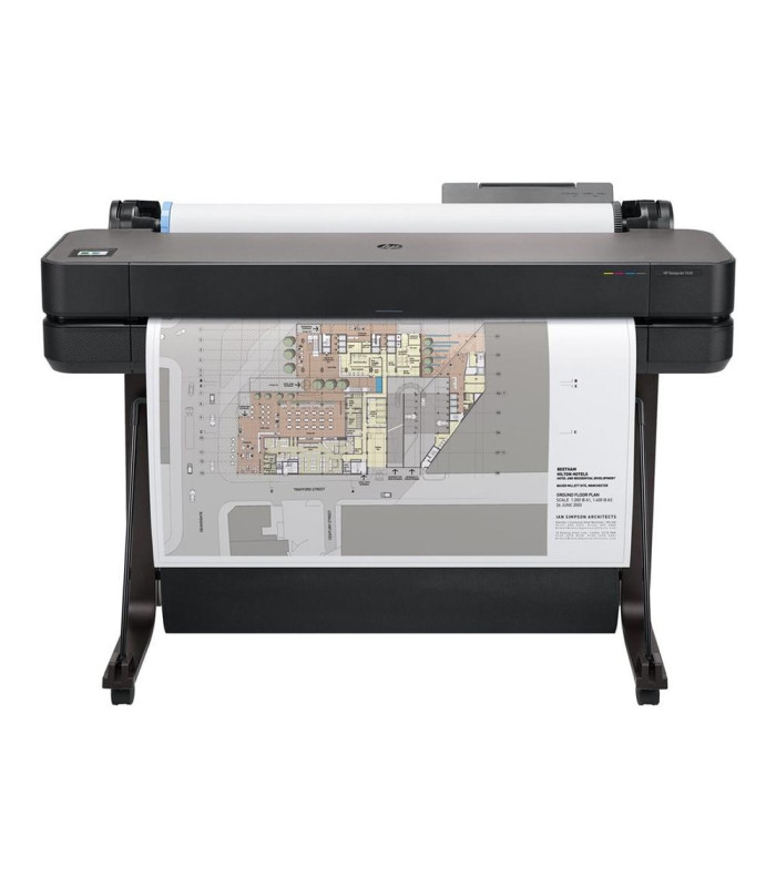 Plotter hp designjet t630 a0 36 pulgadas red -  wifi -  cortadora horizontal automatica