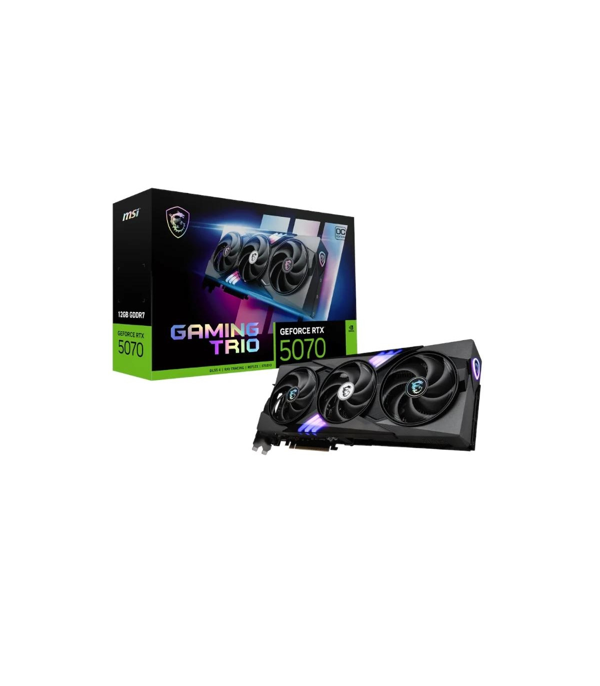 MSI VGA NVIDIA RTX 5070 12G GAMING TRIO OC DDR7