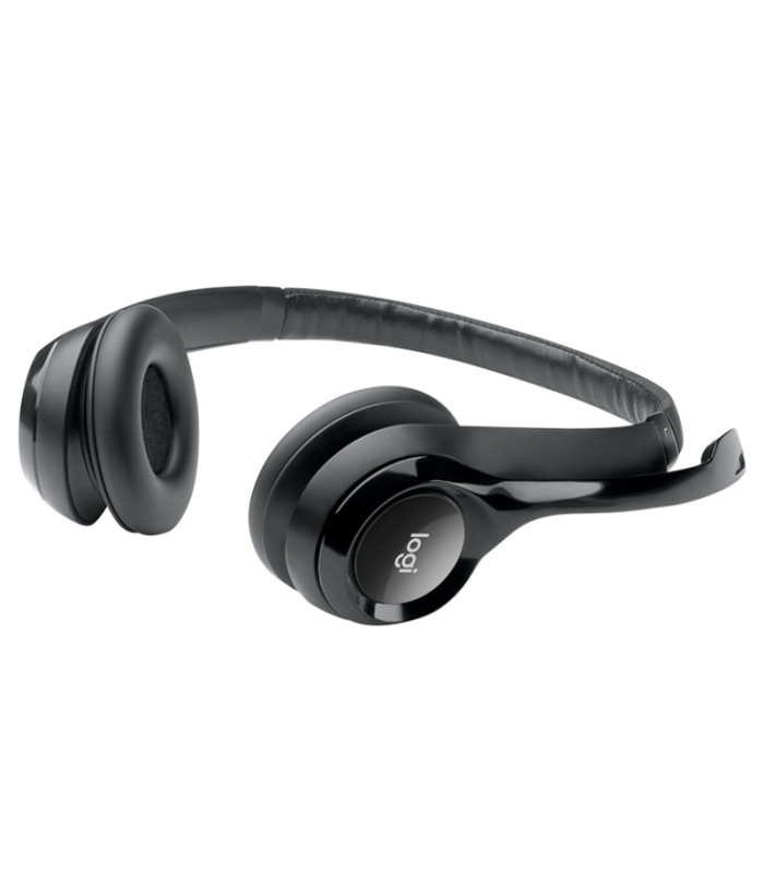 Logitech Auricular+Mic H390 USB Negro