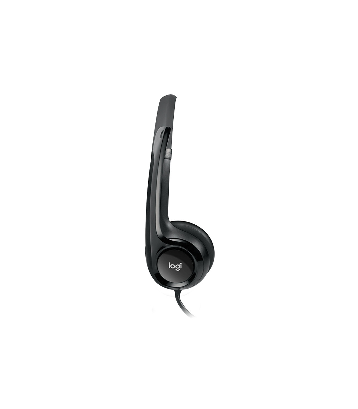 Logitech Auricular+Mic H390 USB Negro