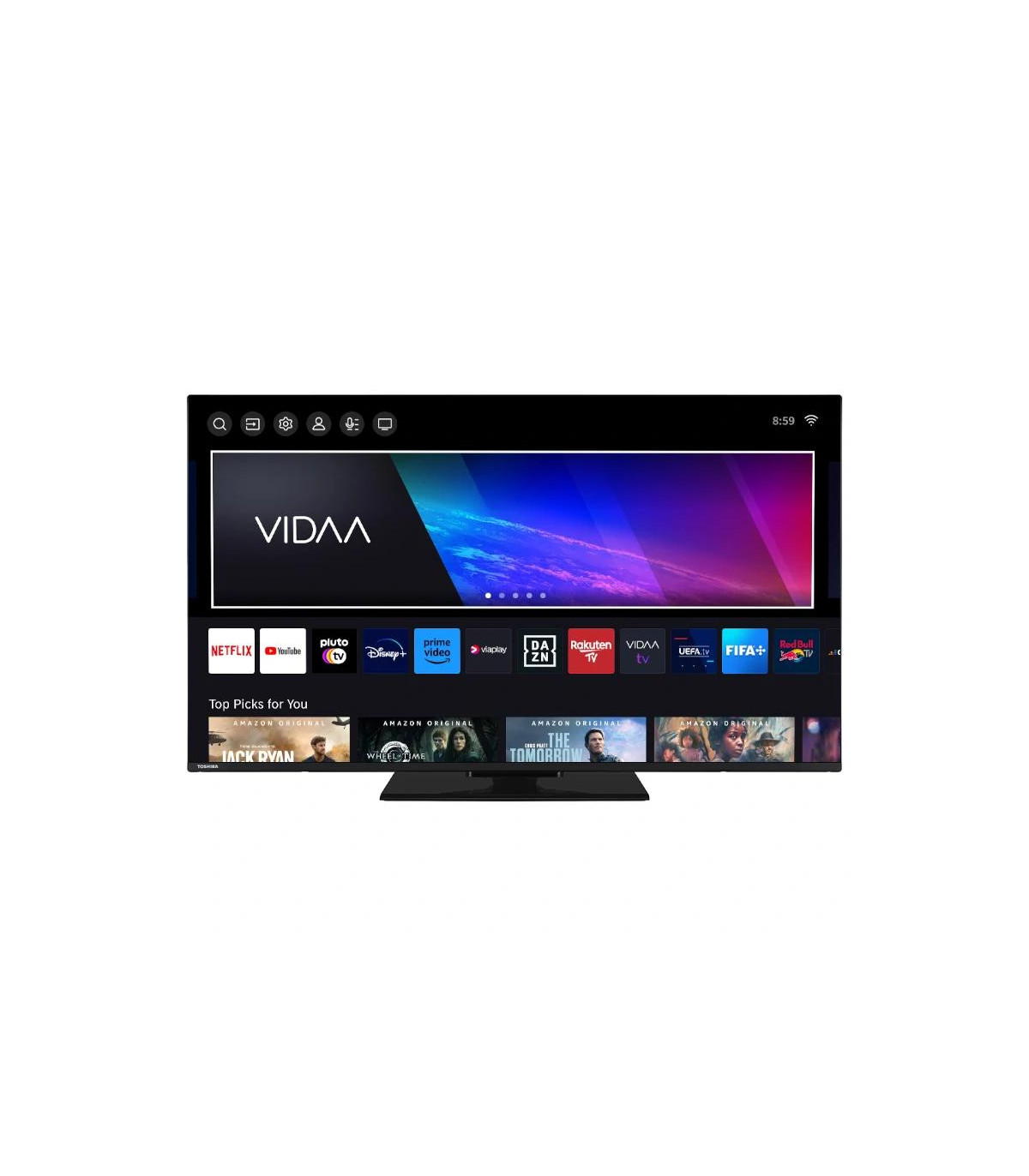 TOSHIBA TV 50" 50UV3463DG UHD SMART TV PEANA