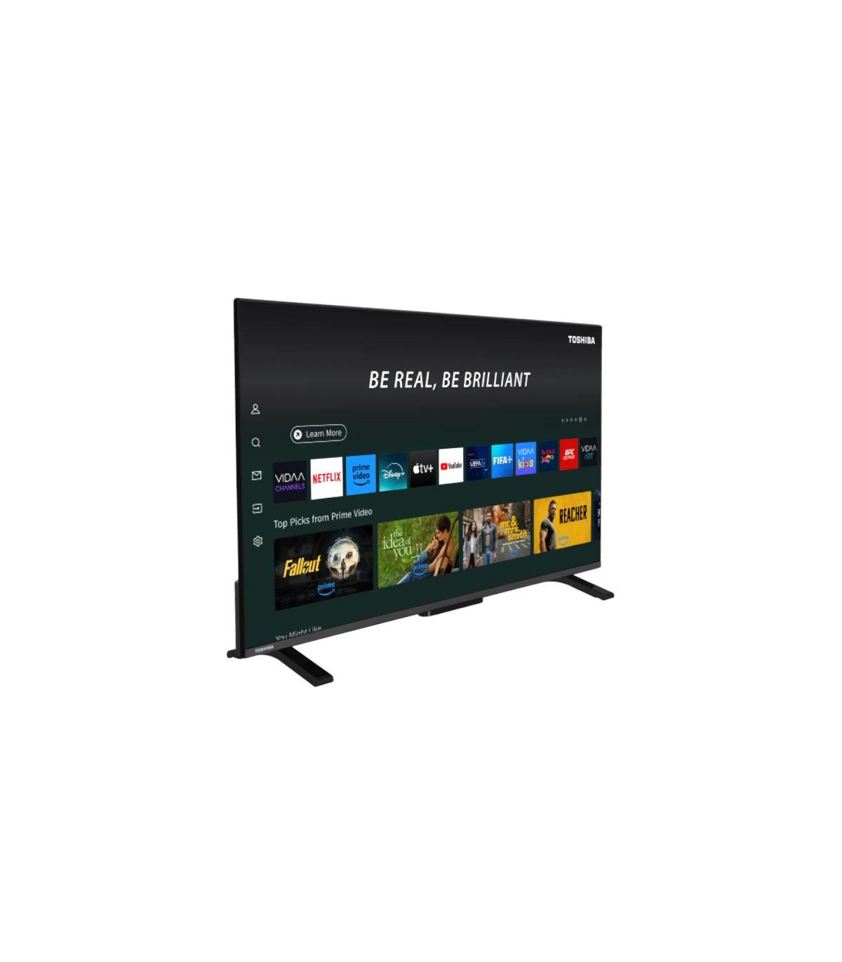 TOSHIBA TV 40" 40QV2F63DG UHD QLED SMART TV HDR10+