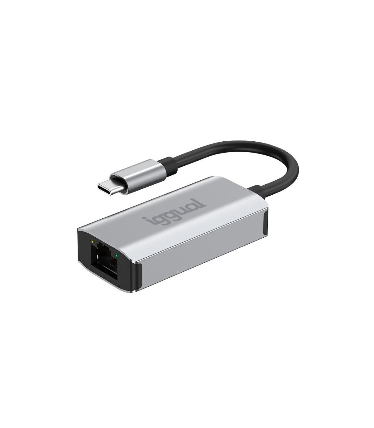 iggual Adaptador tipo C a RJ45 Gigabit 1000Mbps