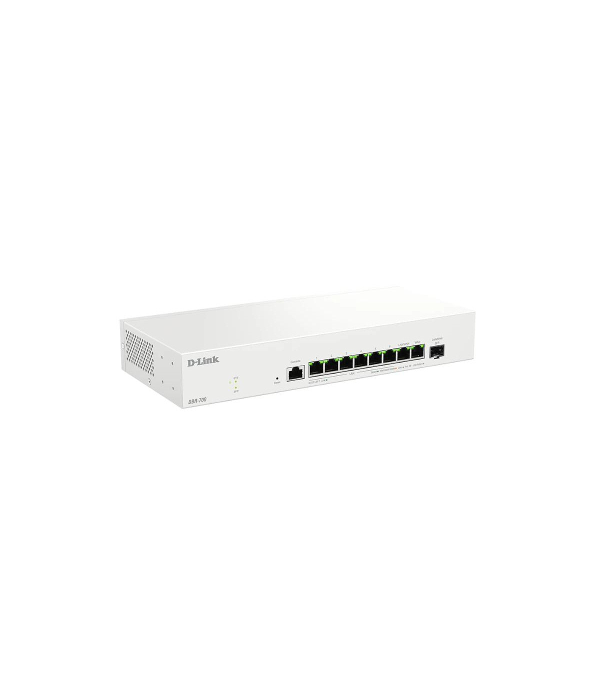 D-Link DBR-700 Router 7x2.5G 1X2.5 WAN 1x2.5 SFP