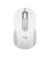 Mouse raton logitech m650 mediano optico wireless inalambrico blanco crudo
