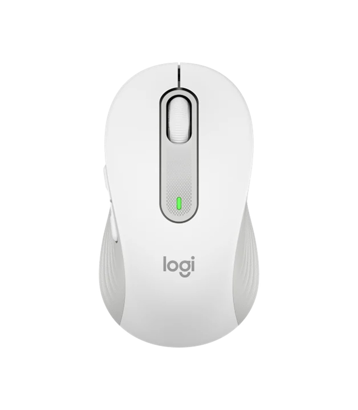 Mouse raton logitech m650 mediano optico wireless inalambrico blanco crudo