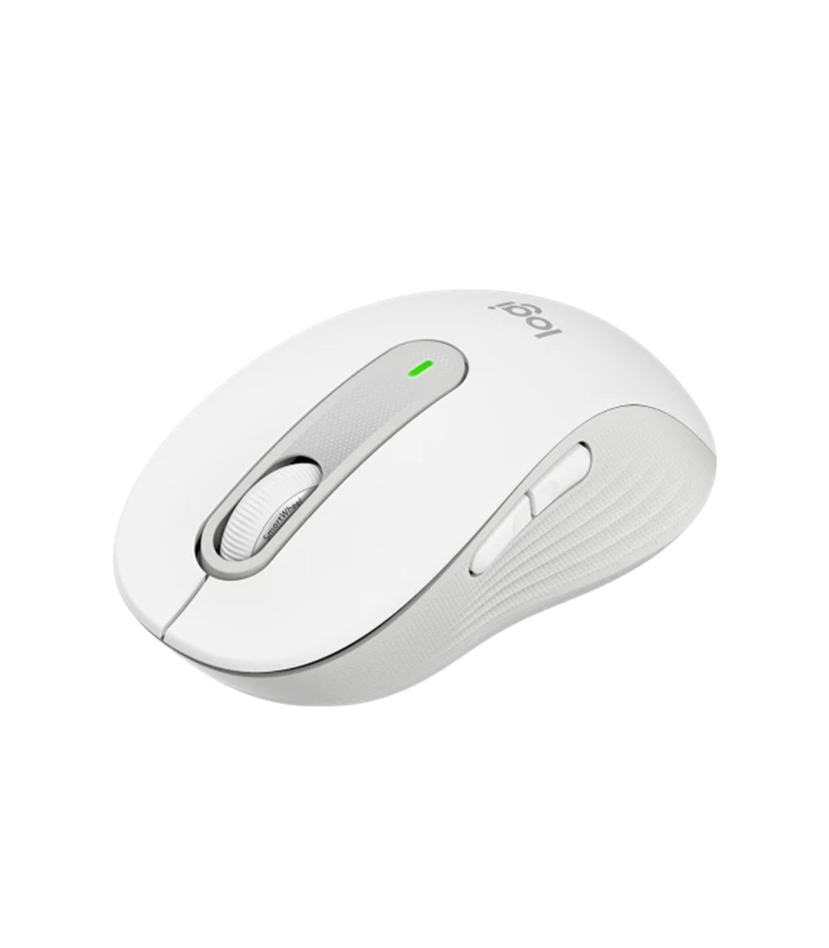 Mouse raton logitech m650 mediano optico wireless inalambrico blanco crudo