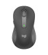 Mouse raton logitech m650 grande optico wireless inalambrico grafito