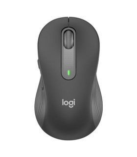 Mouse raton logitech m650 grande optico wireless inalambrico grafito