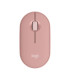 Raton inalambrico pebble mouse 2 m350s rosa bluetooth