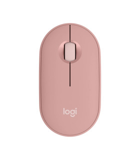 Raton inalambrico pebble mouse 2 m350s rosa bluetooth
