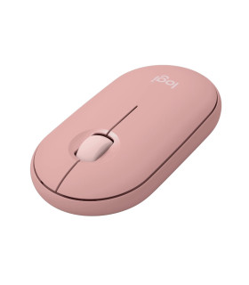 Raton inalambrico pebble mouse 2 m350s rosa bluetooth
