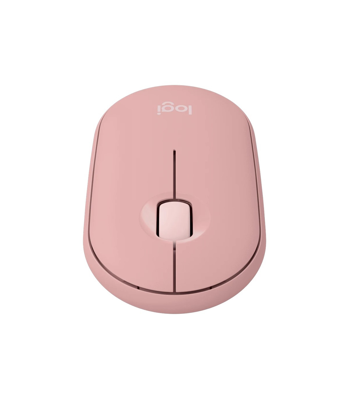 Raton inalambrico pebble mouse 2 m350s rosa bluetooth