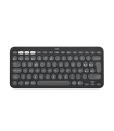 Teclado logitech pebble keys 2 k380s inalambrico grafito