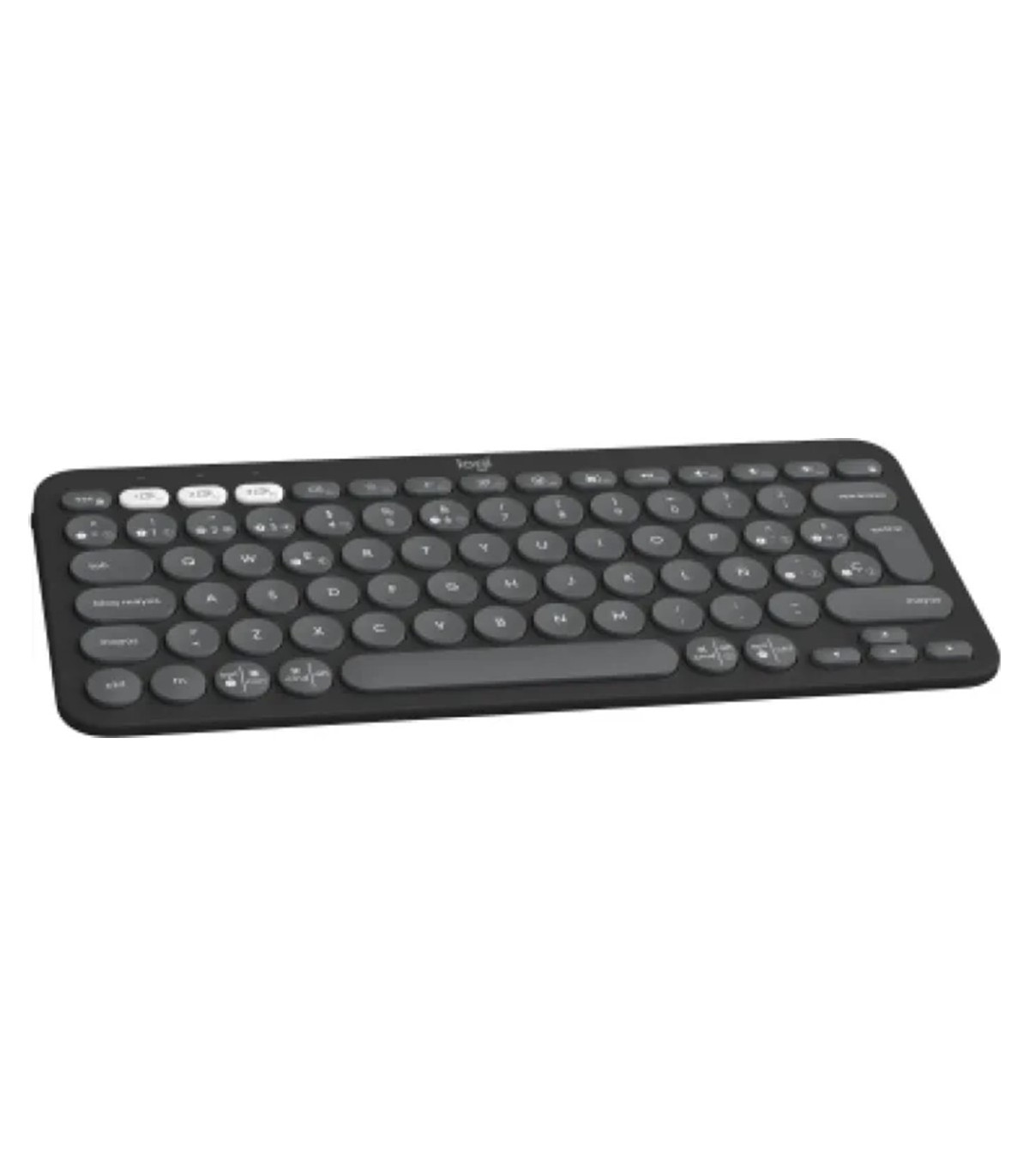 Teclado logitech pebble keys 2 k380s inalambrico grafito