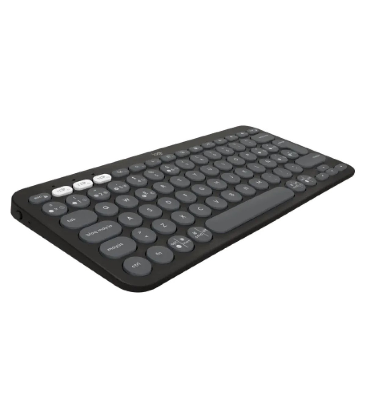 Teclado logitech pebble keys 2 k380s inalambrico grafito