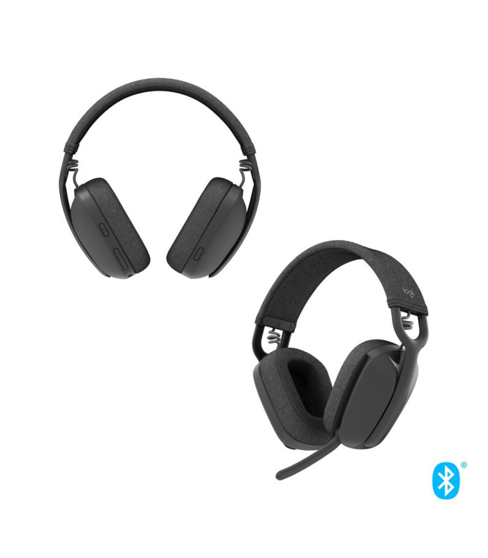 Auriculares logitech zone vibe 100 inalambrico negro