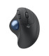 Raton inalambrico logitech ergo m575s negro