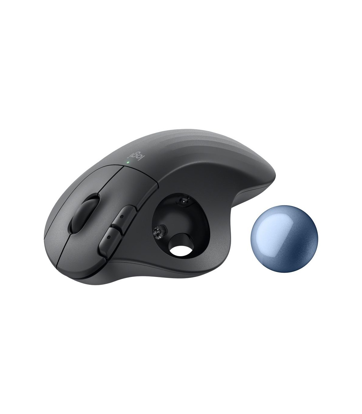Raton inalambrico logitech ergo m575s negro