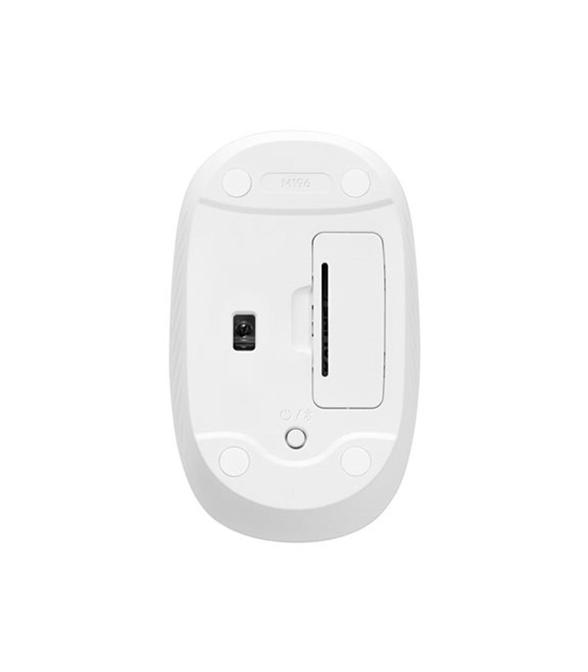 Raton inalambrico logitech m196 blanco