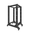 Armario lanberg abierto rack 19 pulgadas 22u - 600x800 negro