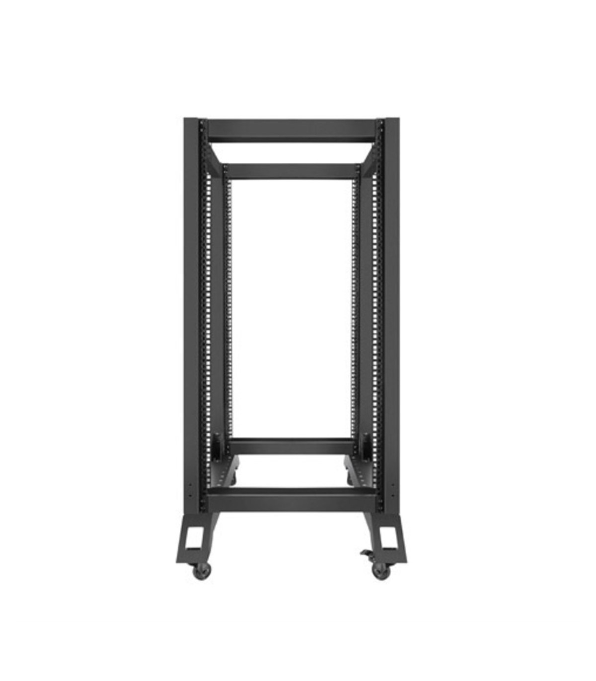 Armario lanberg abierto rack 19 pulgadas 22u -  600x800 negro