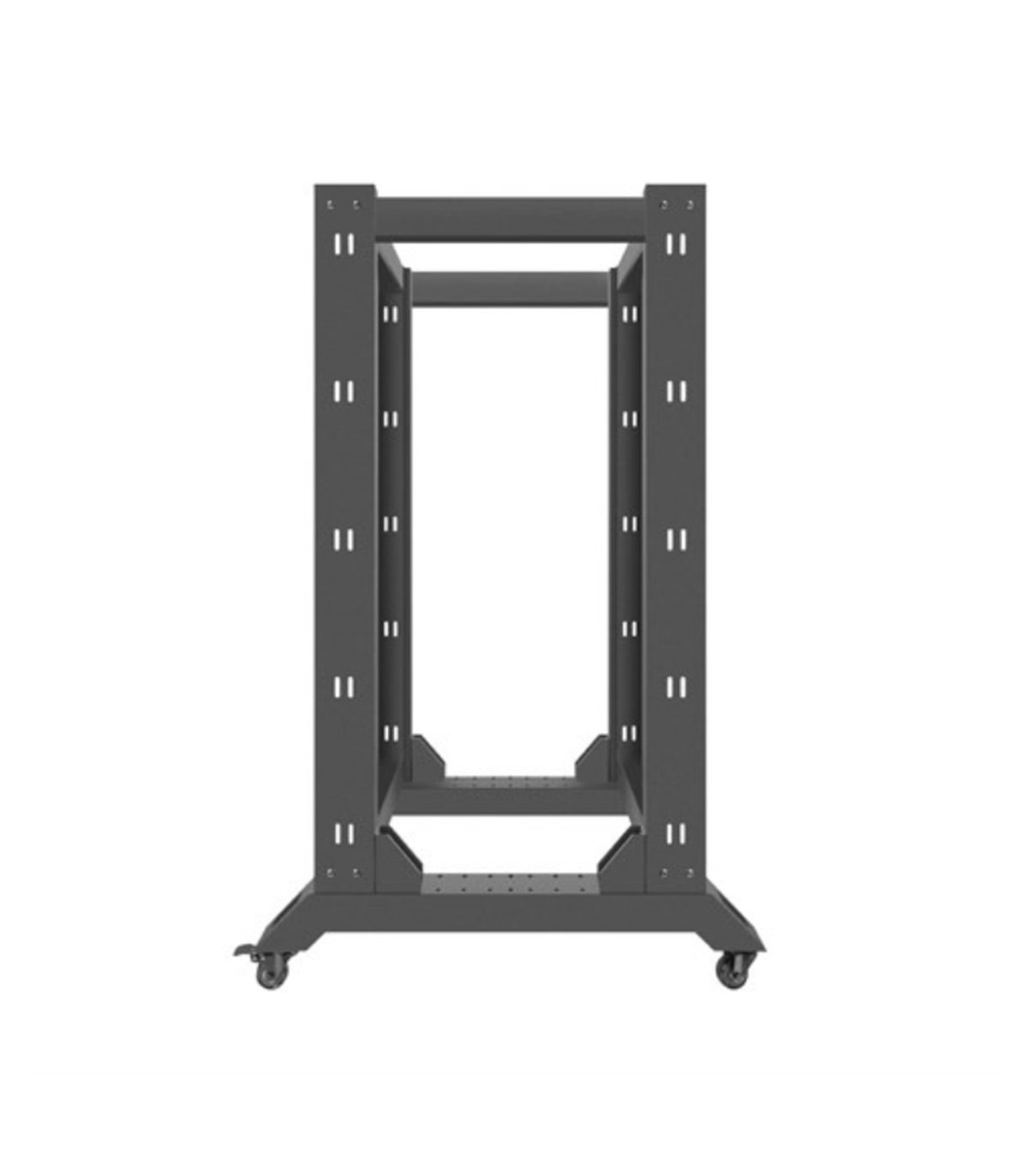 Armario lanberg abierto rack 19 pulgadas 22u -  600x800 negro