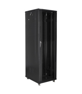 Armario lanberg rack 19 pulgadas 42u 600x800 negro