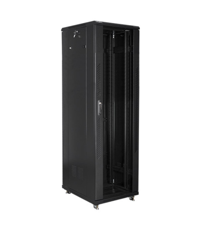 Armario lanberg rack 19 pulgadas 42u 600x800 negro