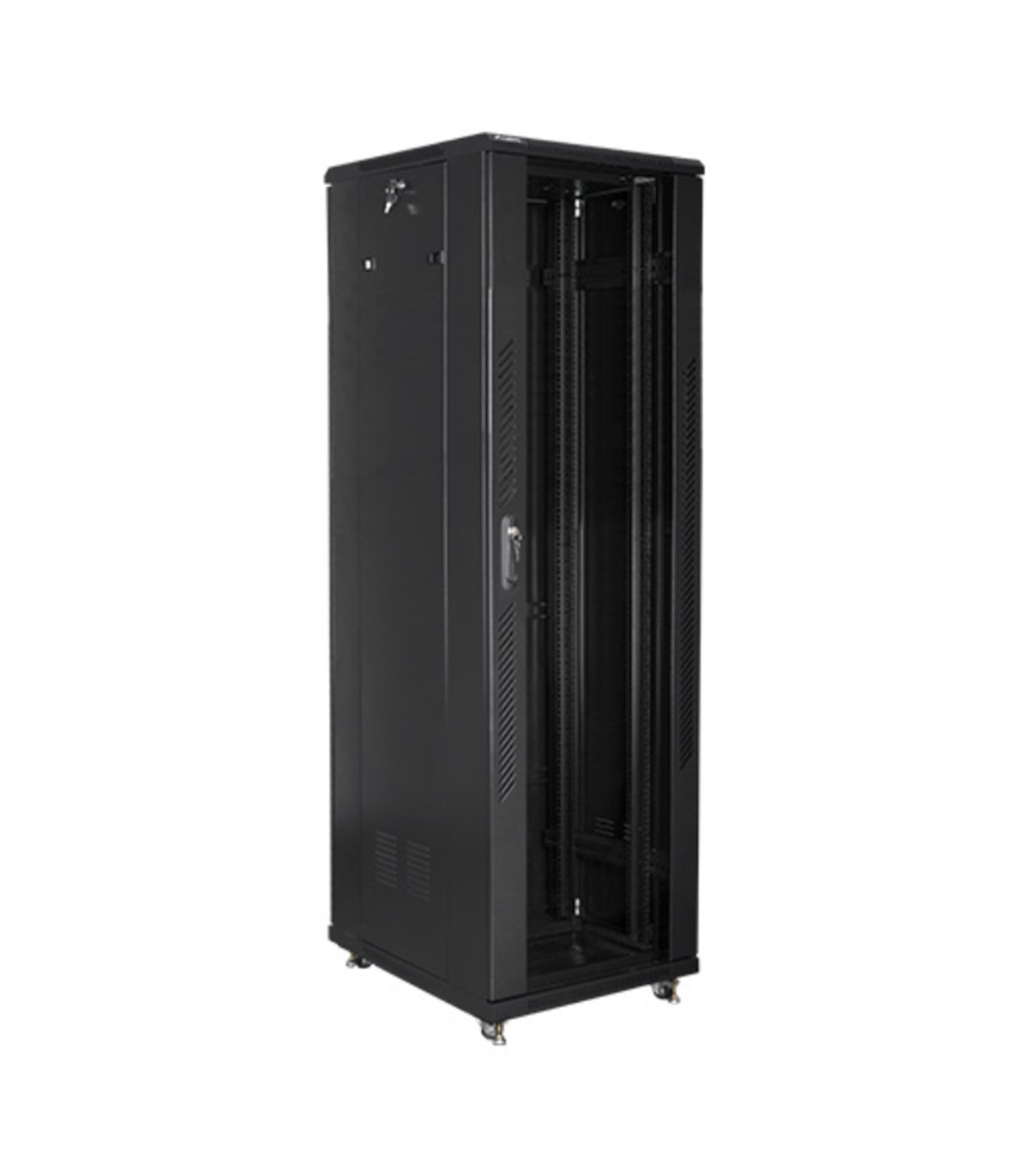 Armario lanberg rack 19 pulgadas 42u 600x800 negro